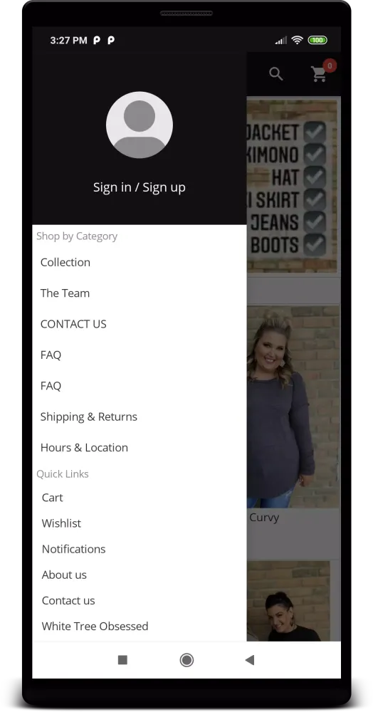 Capturas de pantalla de White Tree Boutique