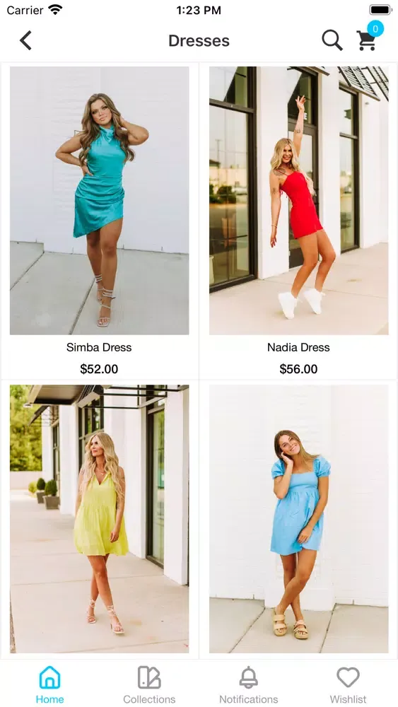 Captures d'écran de York Laine Boutique