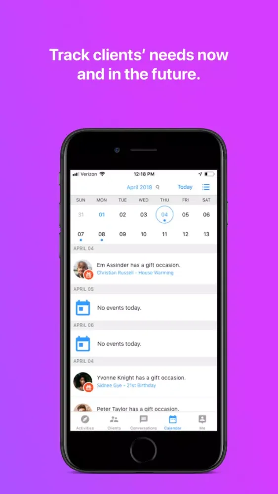 Screenshot di Clientele By SYW