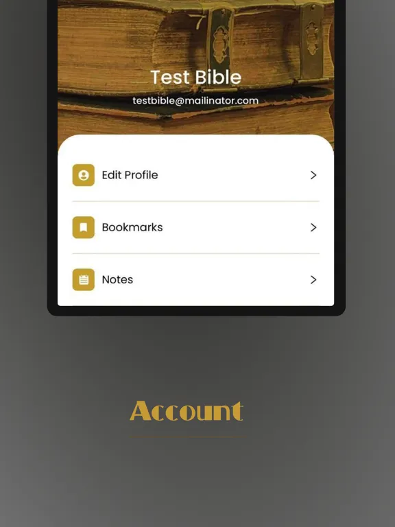Capturas de tela do The Bible and Book of Mormon iPad 