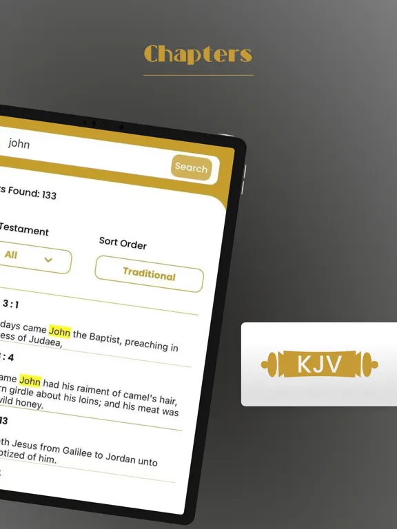 Capturas de tela do The Bible and Book of Mormon iPad 