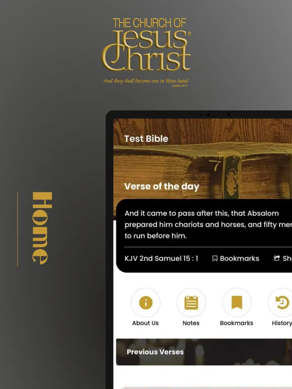 Capturas de tela do The Bible and Book of Mormon iPad 