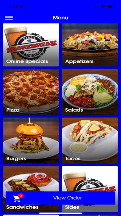 Zrzuty ekranu Shorebreak Pizza & Taphouse