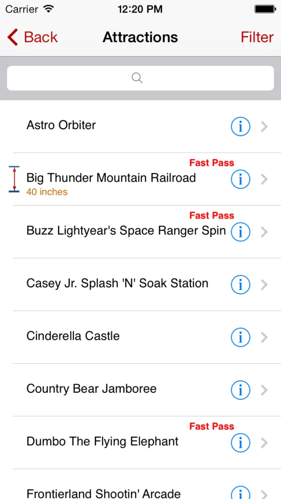 تصاویر All DisneyWorld Maps with wait time