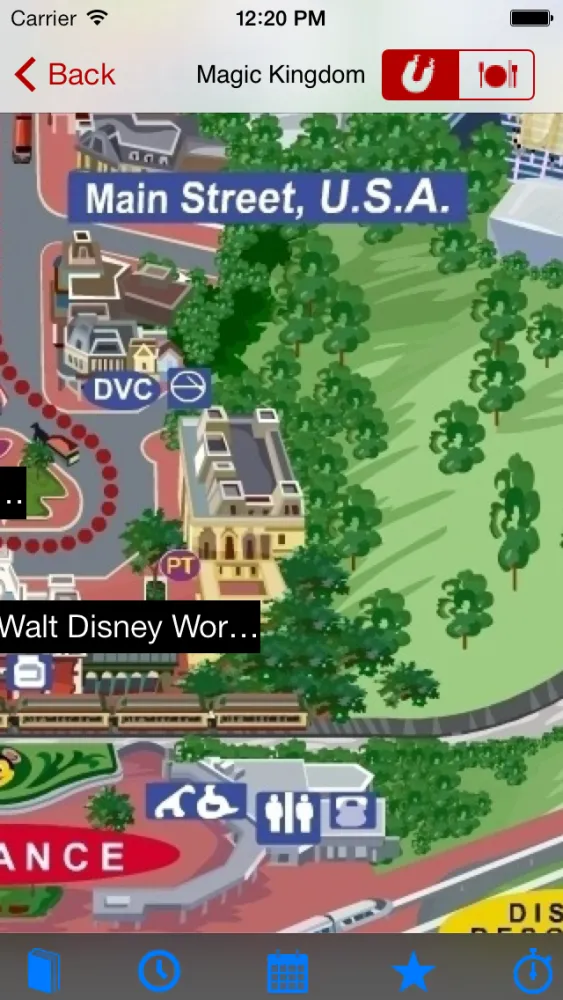 تصاویر All DisneyWorld Maps with wait time