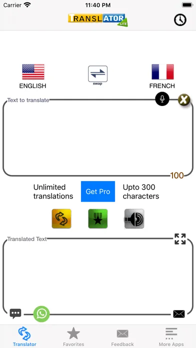 French Translator Lite Ekran Görüntüleri