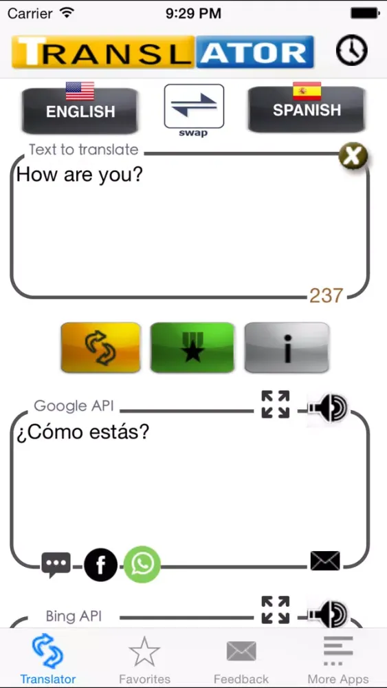 Ảnh chụp màn hình của World Translator Pro