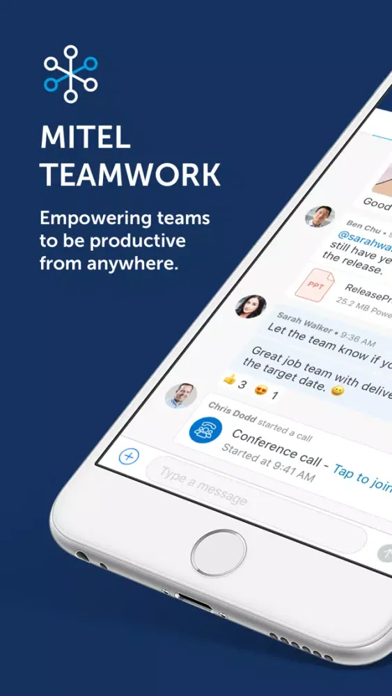 Mitel Teamwork Legacy Screenshots