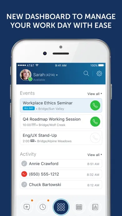 Mitel Connect 스크린샷