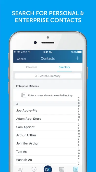 Mitel Connect 스크린샷