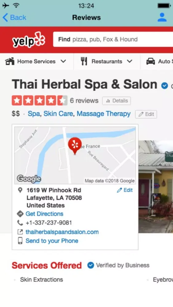 Capturas de tela do Herbal Oasis Spa
