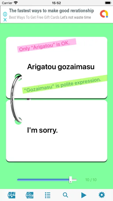 تصاویر Jottable Flash Cards Lite