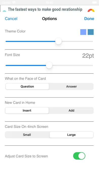 تصاویر Jottable Flash Cards Lite