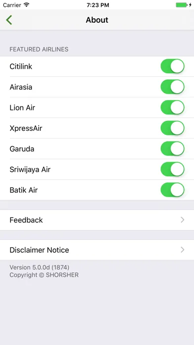 Indonesia Flight+ سکرین شاٹس