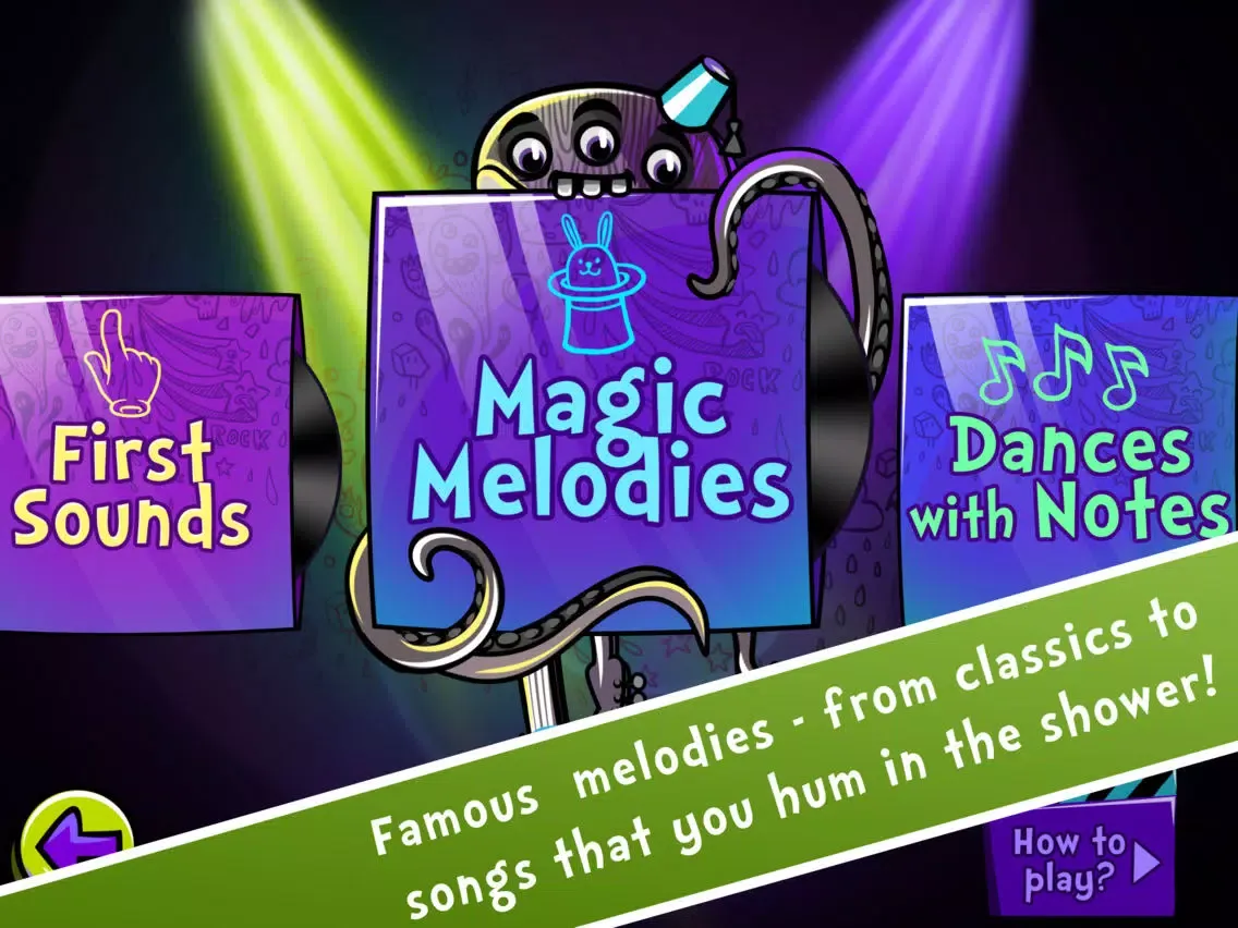 Capturas de tela do Beat the Melody iPad 