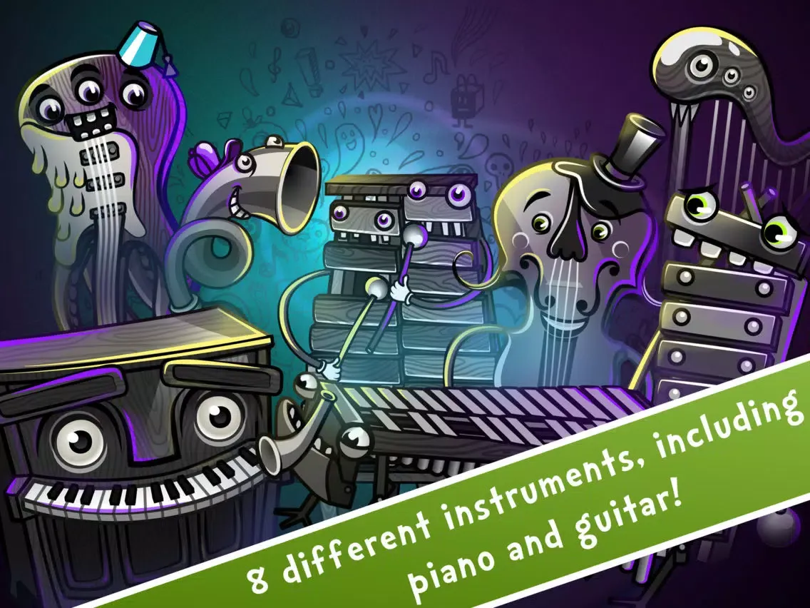 Capturas de tela do Beat the Melody iPad 