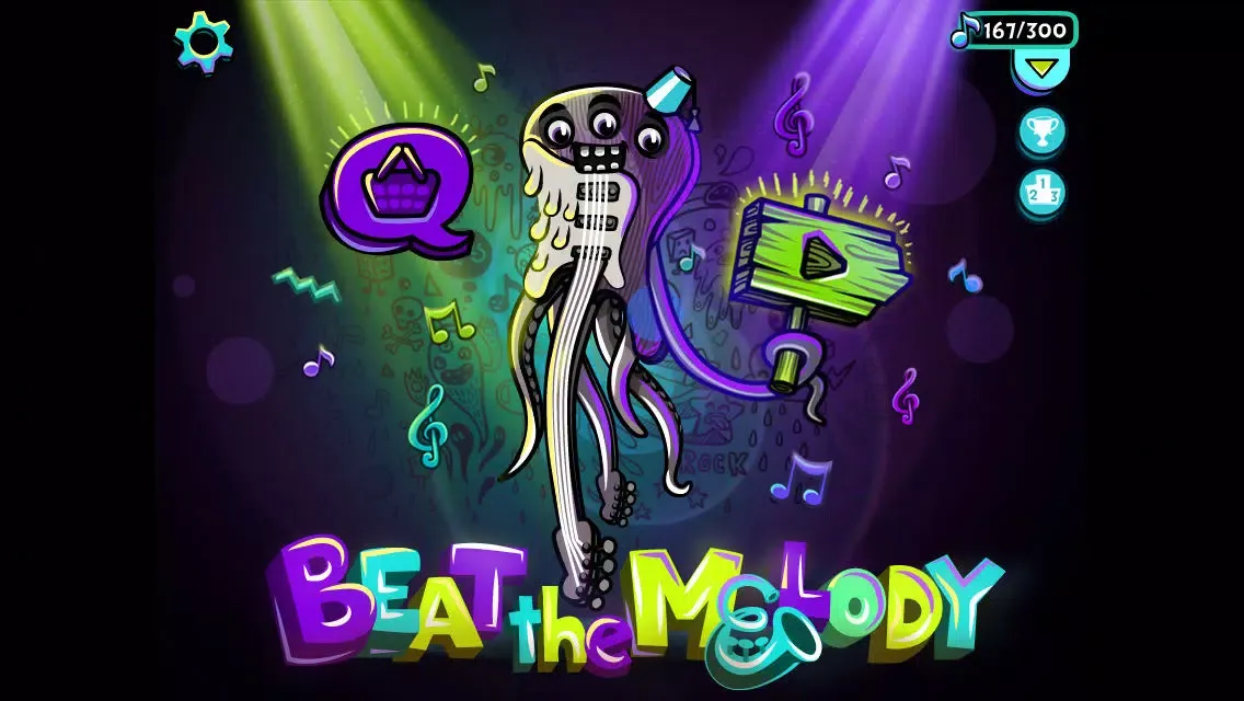 Capturas de tela do Beat the Melody