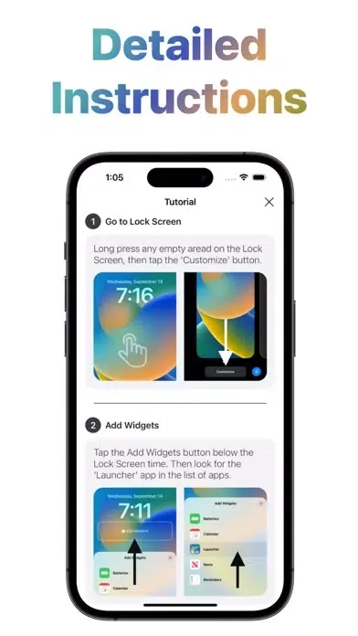Tangkapan layar LockScreen Widget Theme 16