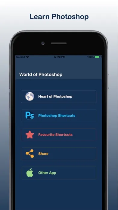 PS Quick Keyboard Shortcuts Screenshots