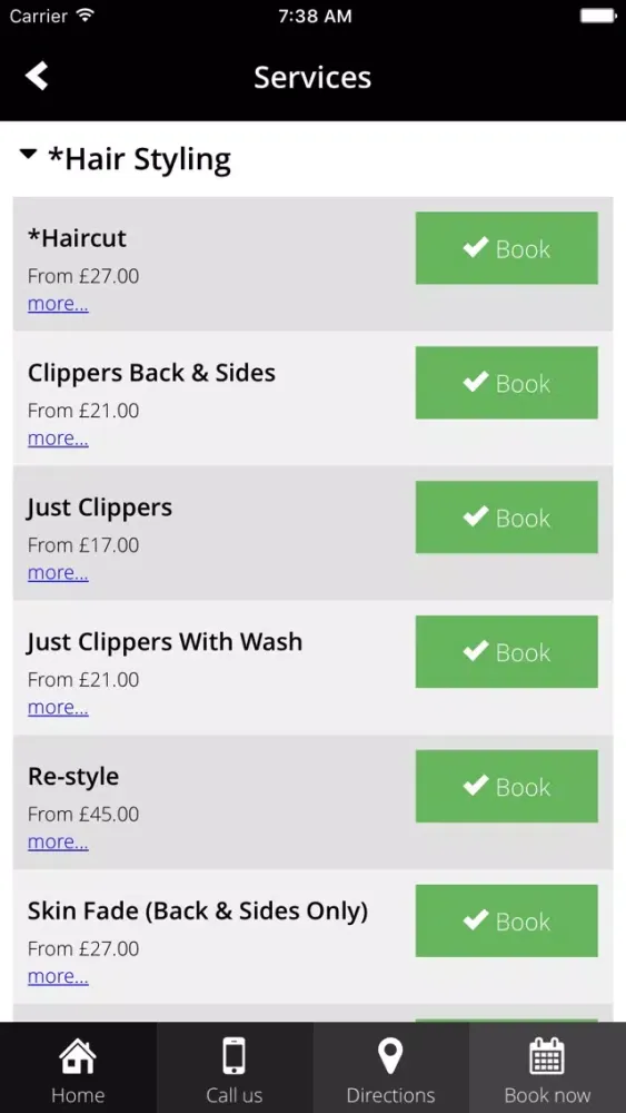 Pall Mall Barbers Screenshots