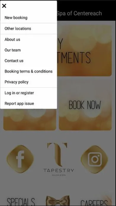Tapestry Salon and Spa سکرین شاٹس