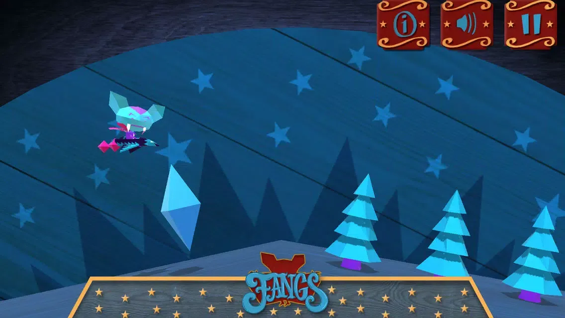 ภาพหน้าจอของ Fangs tap and flap