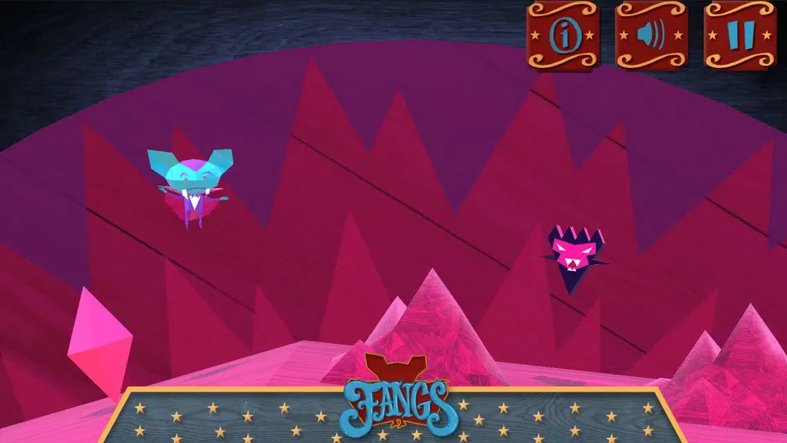 ภาพหน้าจอของ Fangs tap and flap