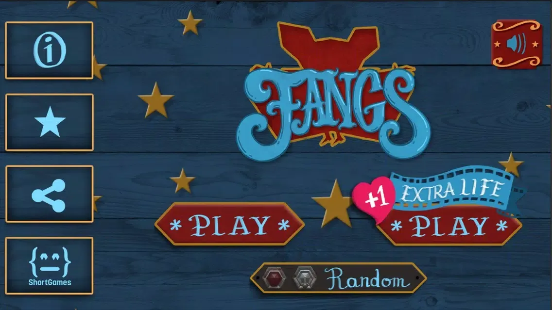 ภาพหน้าจอของ Fangs tap and flap