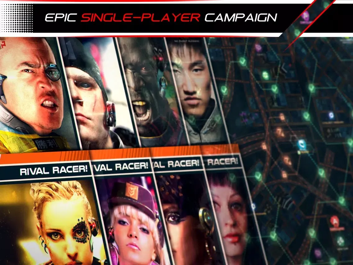 Rival Gears Racing iPad  Screenshots