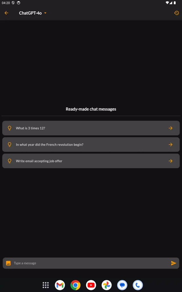 AI Chatbot & Assistant Screenshots