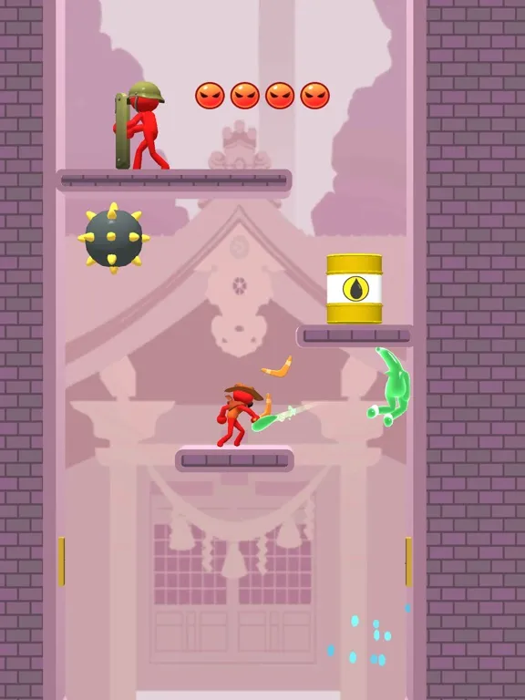 Blob Ninja Fight - Stickman iPad 應用截圖