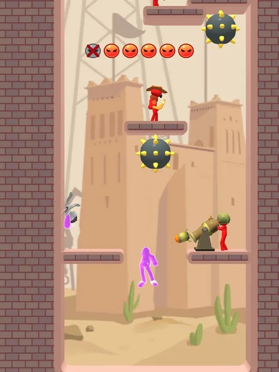 Blob Ninja Fight - Stickman iPad 應用截圖