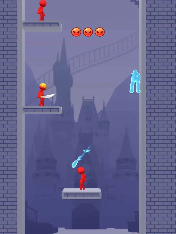 Blob Ninja Fight - Stickman iPad 應用截圖