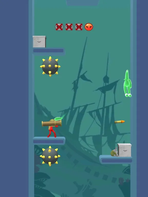 Blob Ninja Fight - Stickman iPad 應用截圖