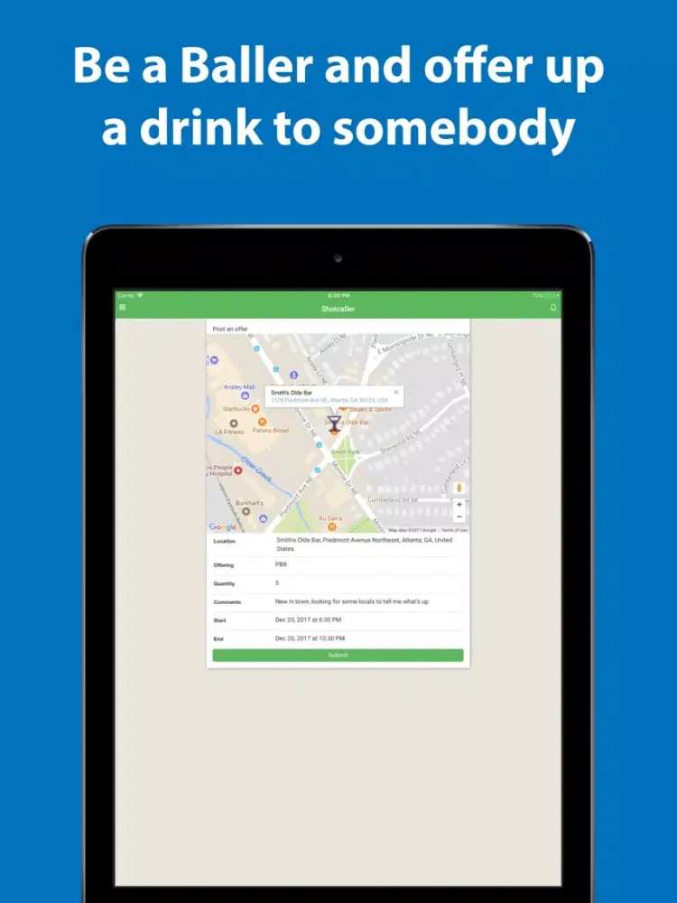 Скриншоты Shotcaller® iPad 