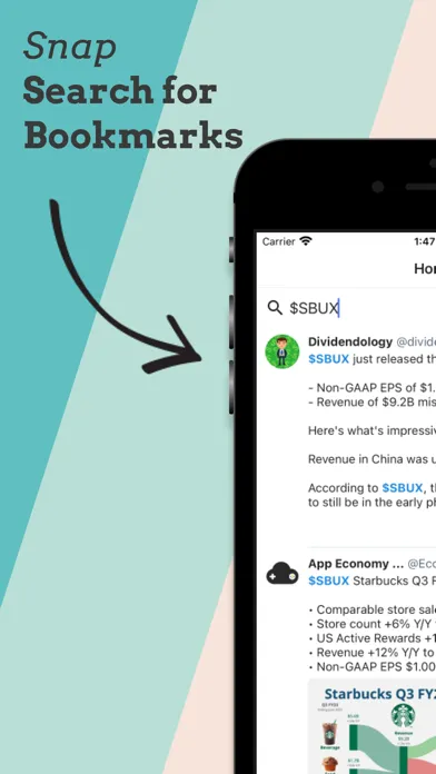 Tangkapan layar Bookmarks Manager for X
