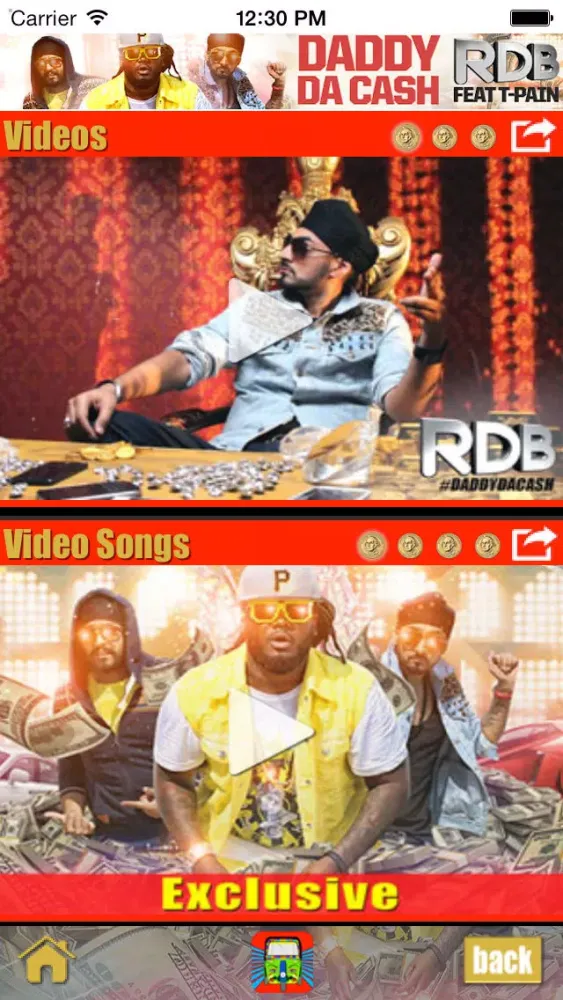 Daddy Da Cash Mp3 Music Video Screenshots