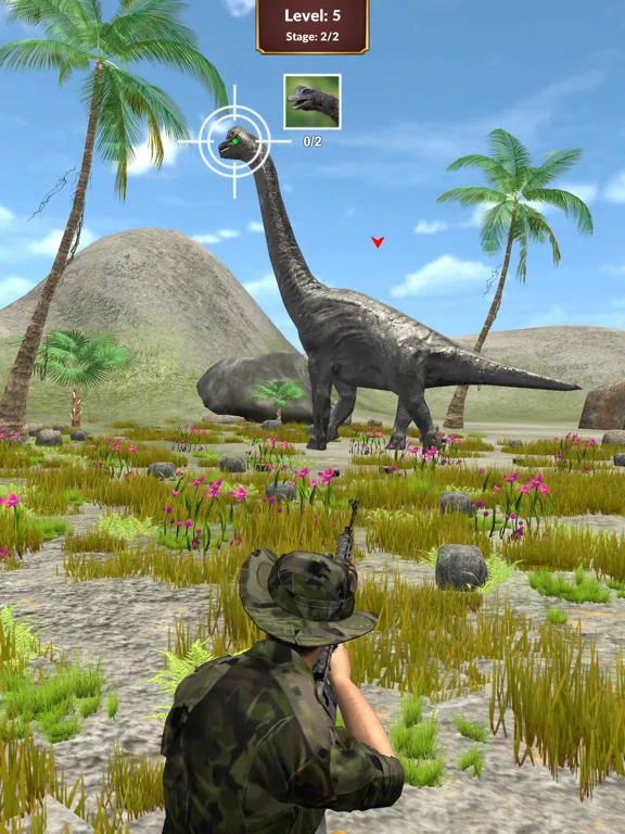 Dino Hunt Animal hunting games iPad  スクリーンショット
