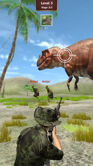 Dino Hunt Animal hunting games スクリーンショット