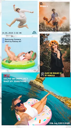 Shot On Stamp Photo Camera Screenshots