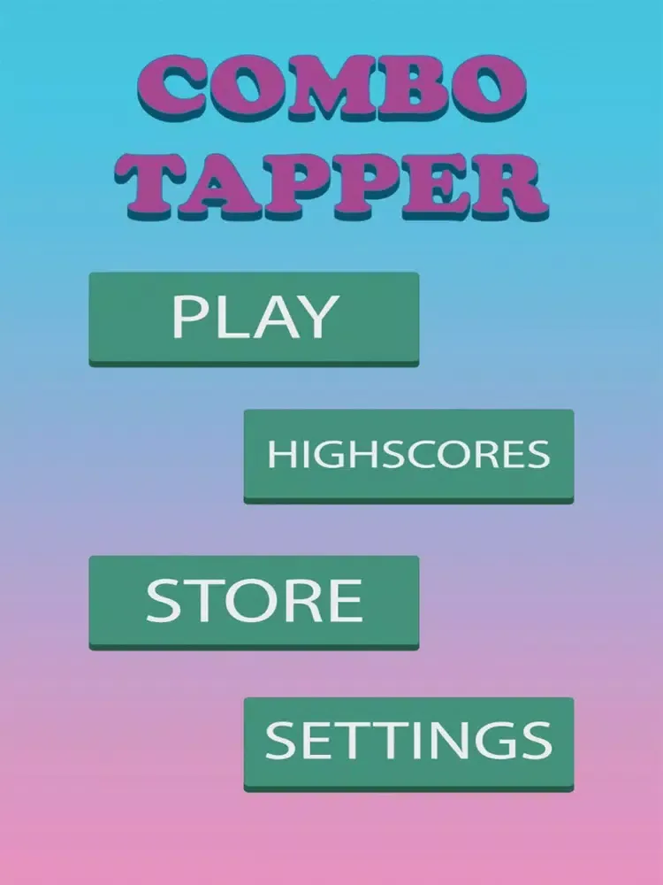 Tangkapan layar Combo Tapper iPad 