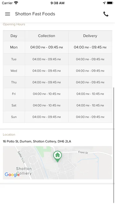 Screenshot di Shotton Fast Foods