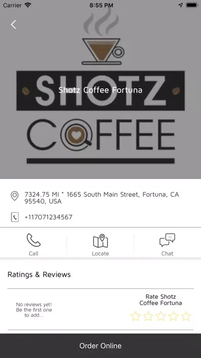 Shotz Coffee應用截圖