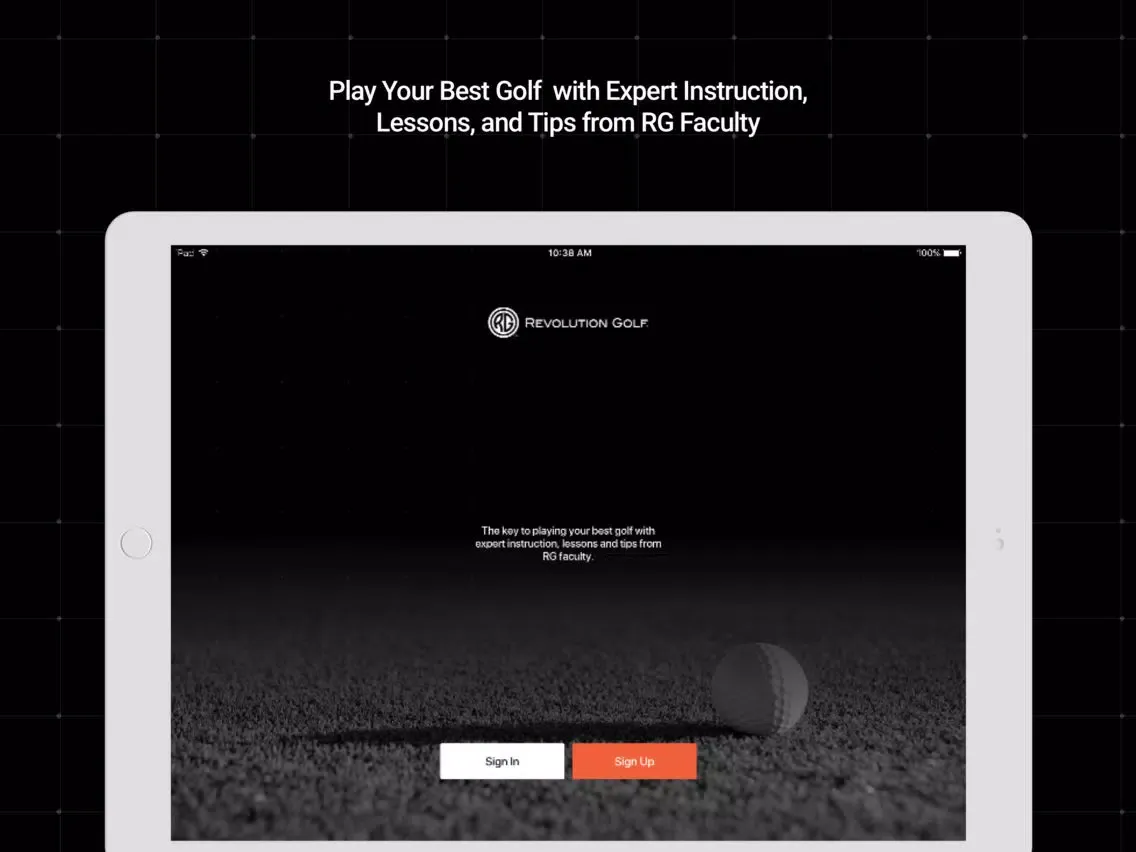 تصاویر Revolution Golf iPad 