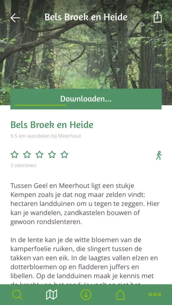 Natuurpunt Routes سکرین شاٹس
