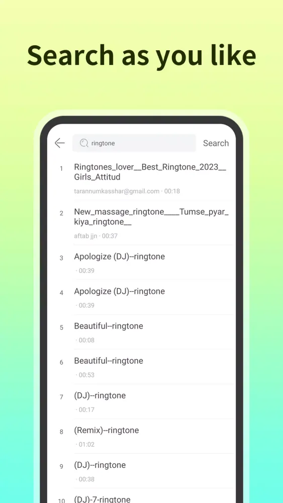 Ringtone Maker - Music Player应用截图