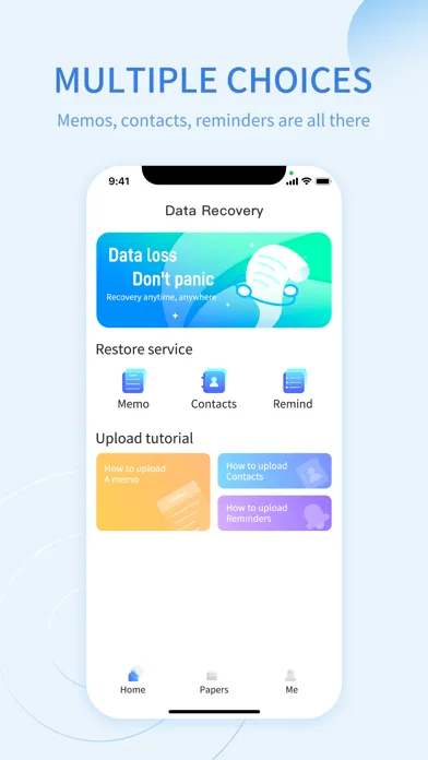 Transfer My Data&Data Recovery Screenshots
