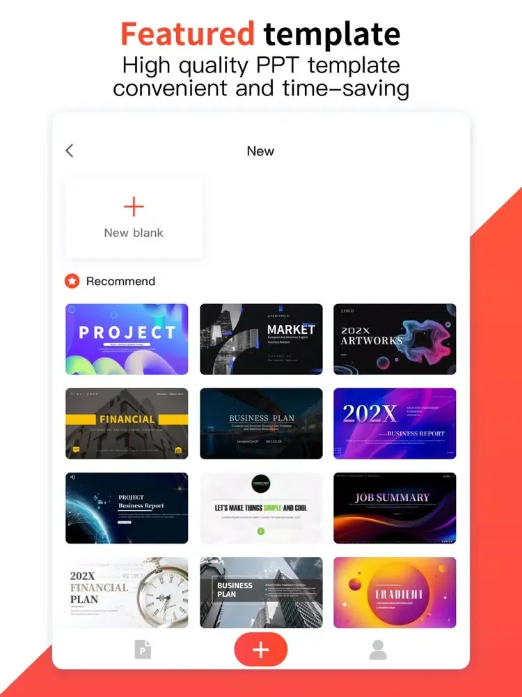 Slides Maker: Slideshow to PDF iPad  スクリーンショット