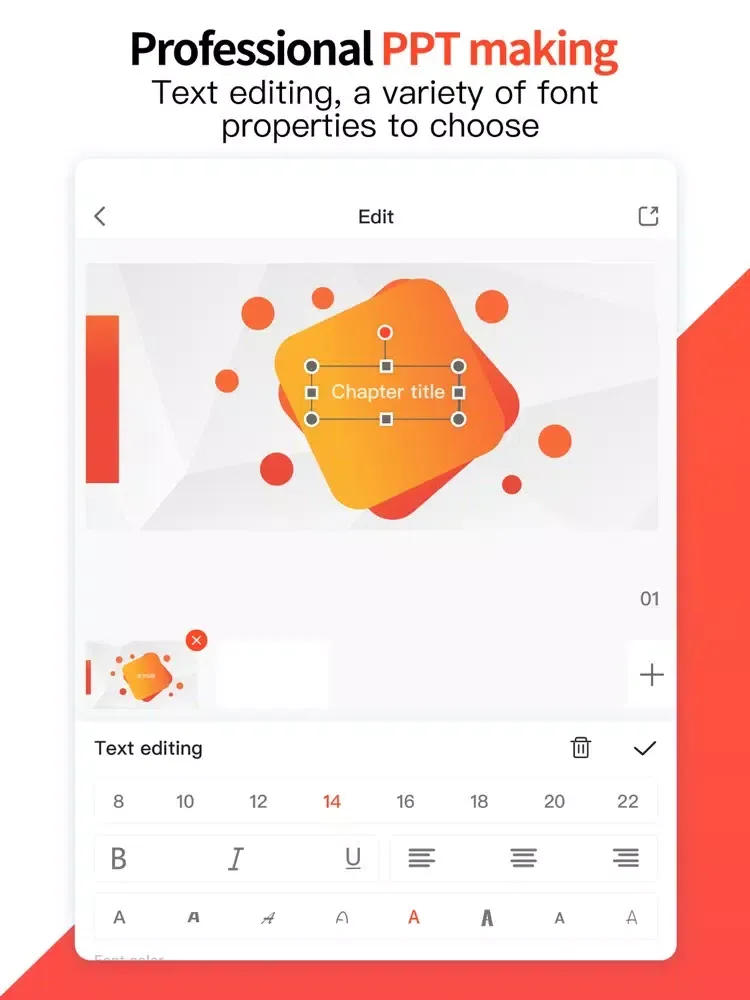 Slides Maker: Slideshow to PDF iPad  スクリーンショット