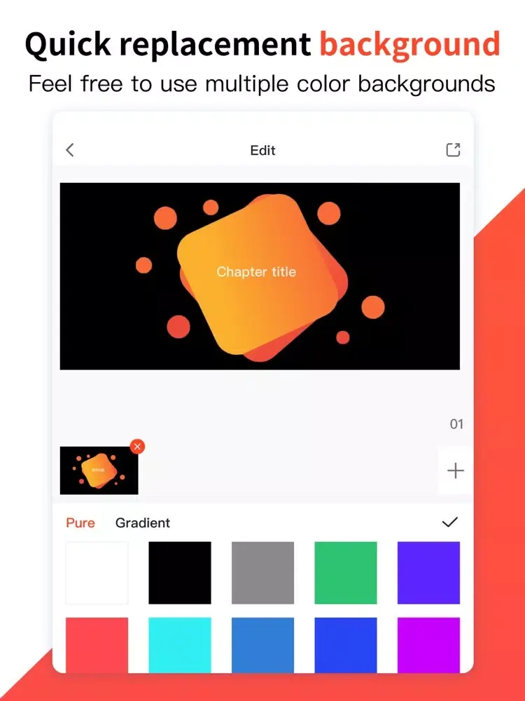 Slides Maker: Slideshow to PDF iPad  スクリーンショット